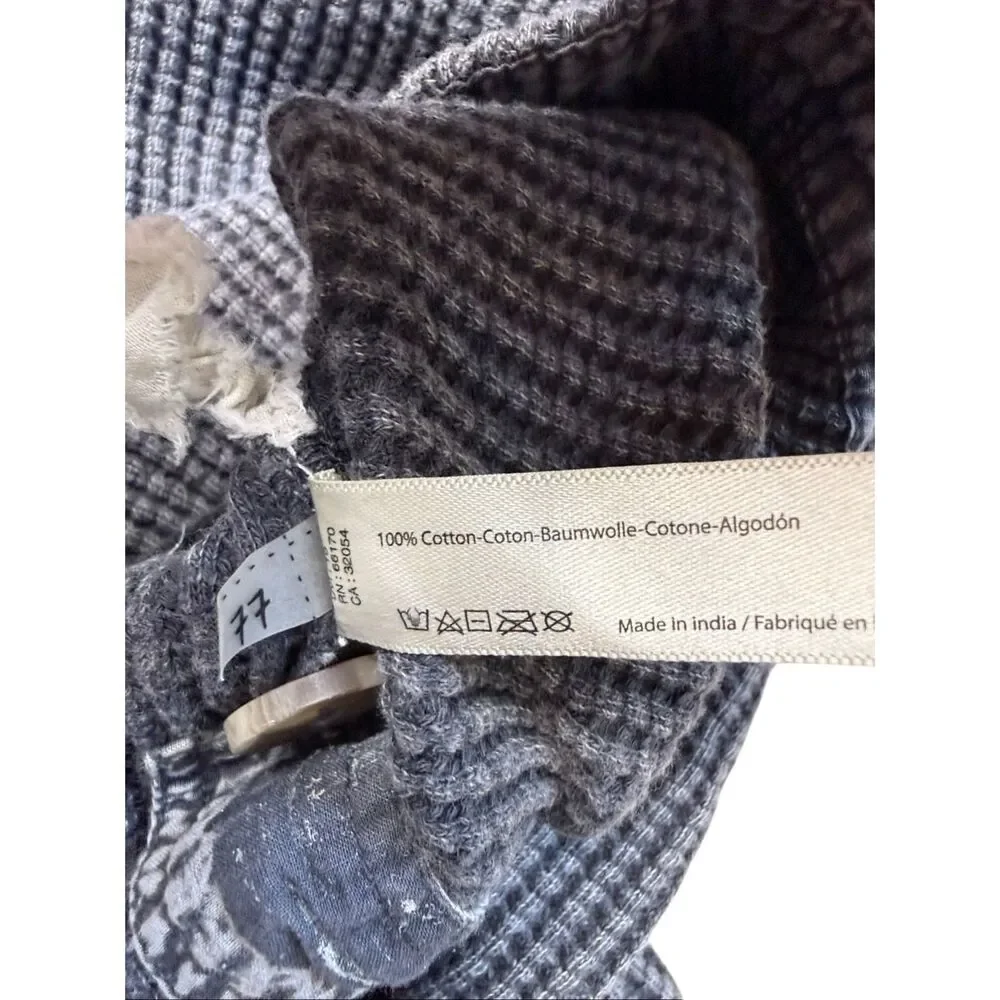 Free People relaxed waffle